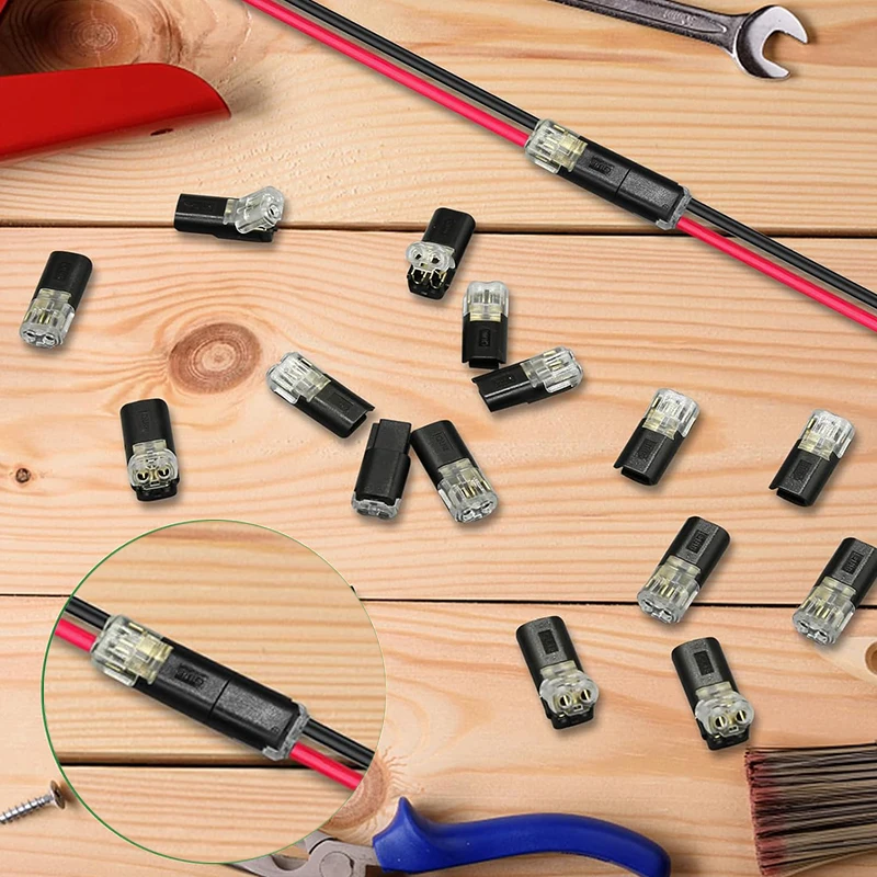 1/2/3 Pin Waterproof Sealed Automotive Electrical Connector, Dustproof Wire Terminal for Car Wiring