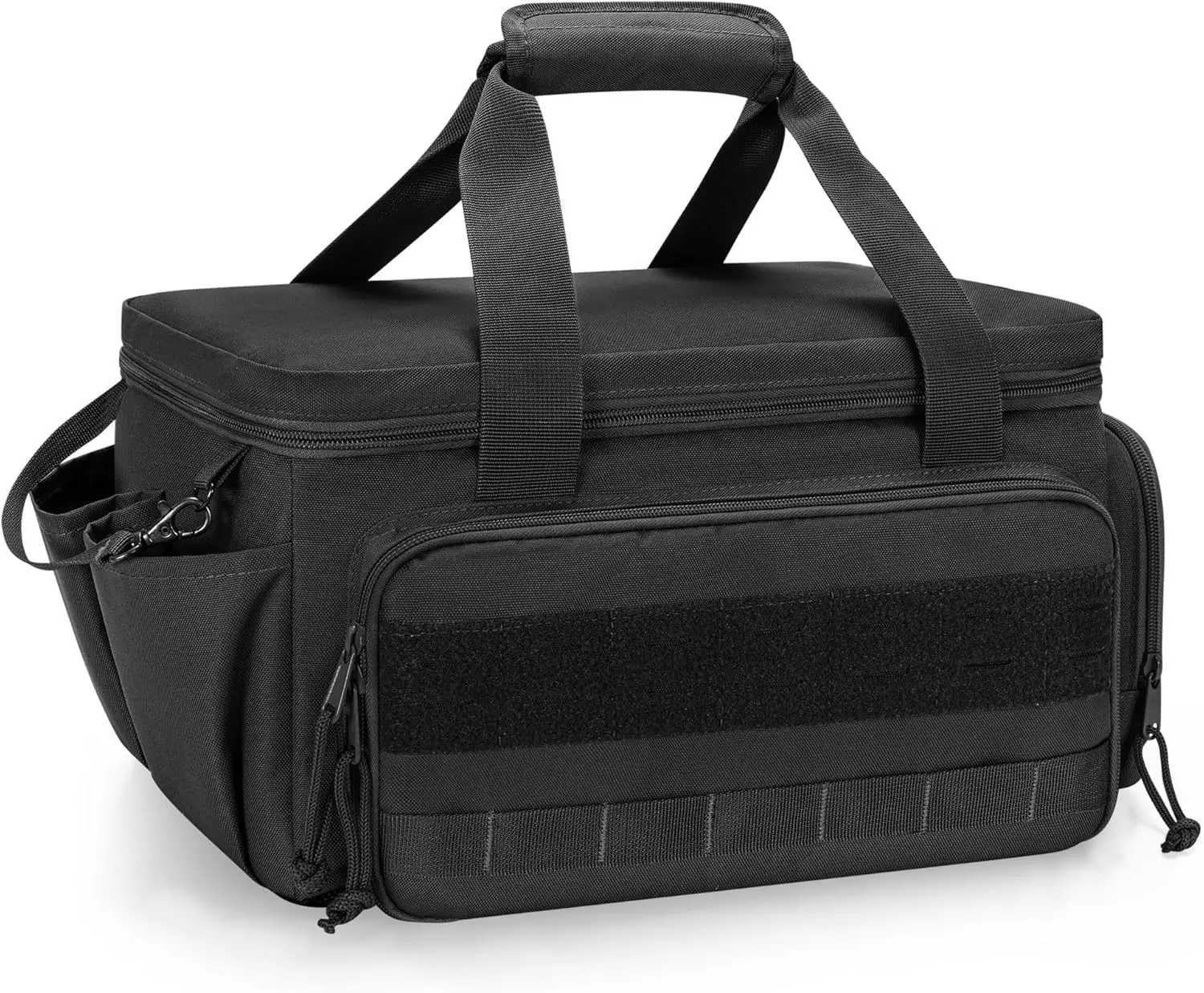 14" Heavy Duty Tool Bag, Quick Tool Access with Wide Opening Zip Design, Multiple Internal and External Pockets with Carry Handl