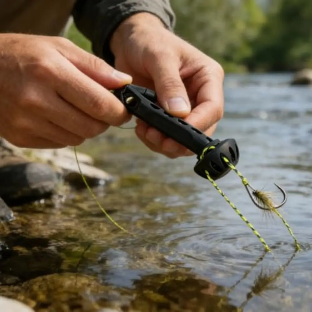 Portable Magnetic Fly Threader Multifunctional Lightweight Fly Fishing Magnetic Fly Threader Fishing Tools
