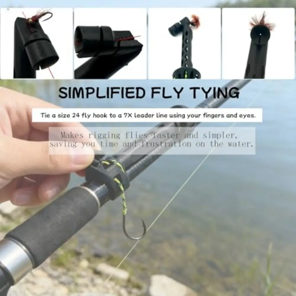Portable Magnetic Fly Threader Multifunctional Lightweight Fly Fishing Magnetic Fly Threader Fishing Tools