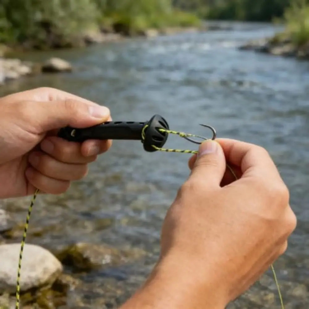 Portable Magnetic Fly Threader Multifunctional Lightweight Fly Fishing Magnetic Fly Threader Fishing Tools