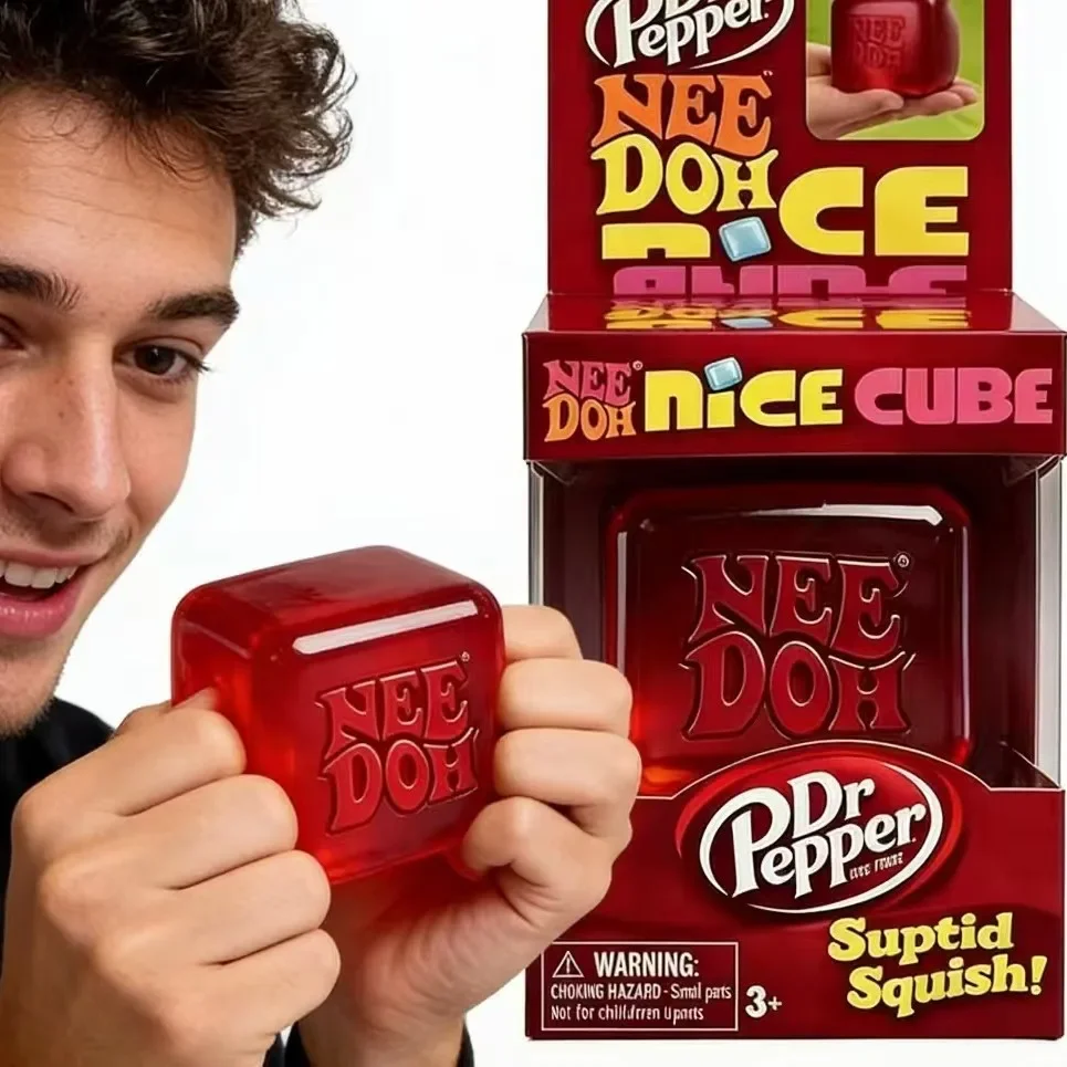 HOT Nee Doh Nice Cube Squishy Stress Ball blind box Relief Soft Squeeze Fidget Cube for Adults Fun Soft Stress gifts Fidget Toys