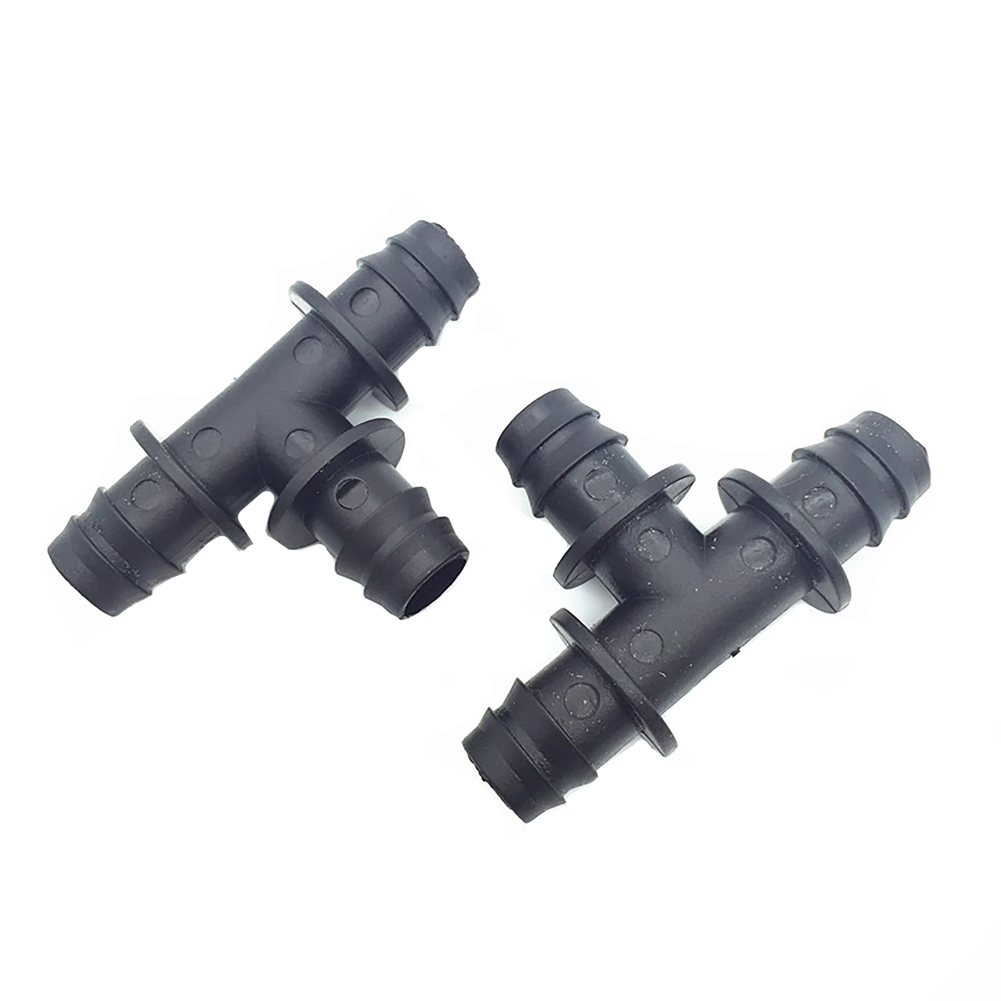 10Pcs 13mm Barbed Tee Garden Watering Irrigation 16mm Hose 1/2" Water Pipe Connector Watering System Fittings