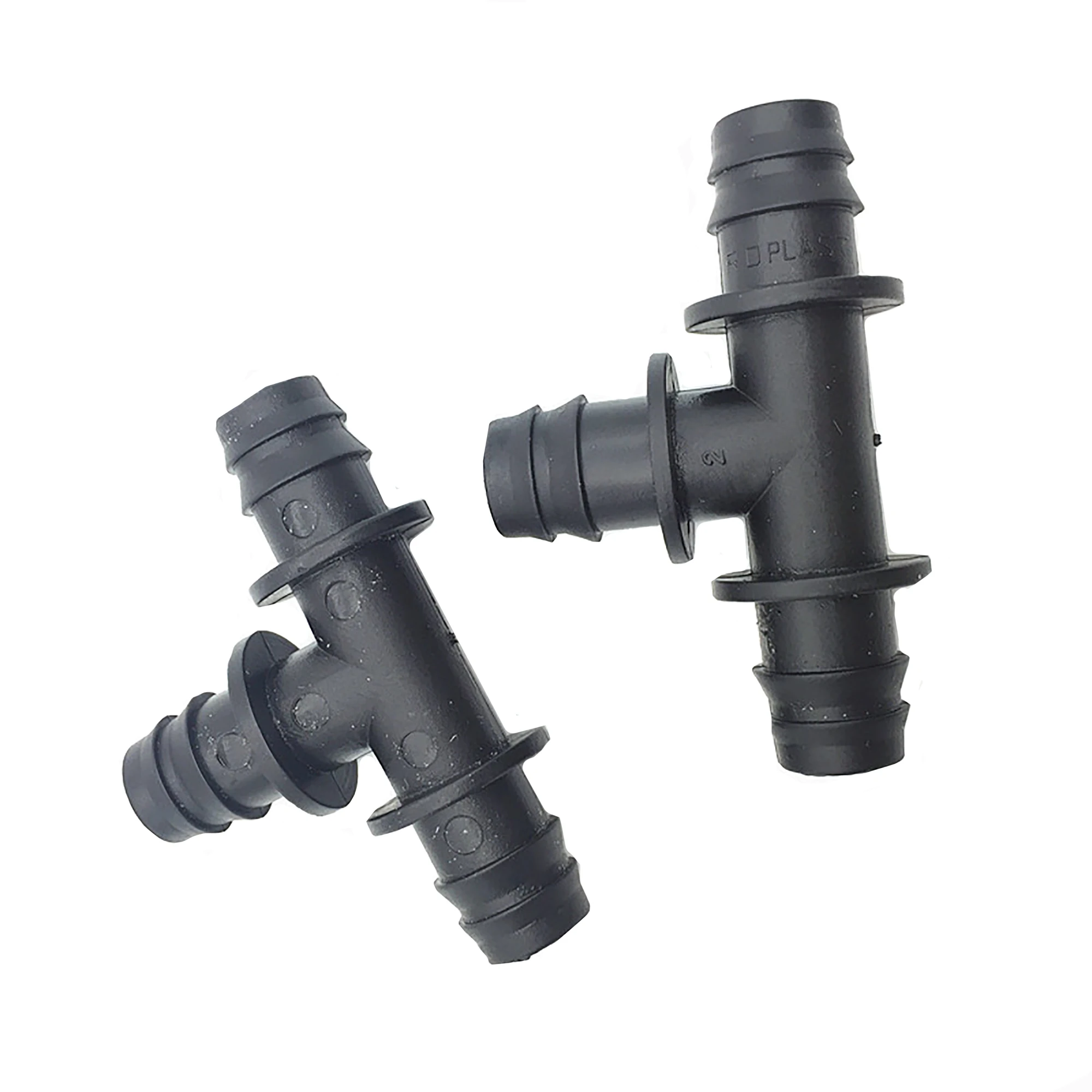 10Pcs 13mm Barbed Tee Garden Watering Irrigation 16mm Hose 1/2" Water Pipe Connector Watering System Fittings