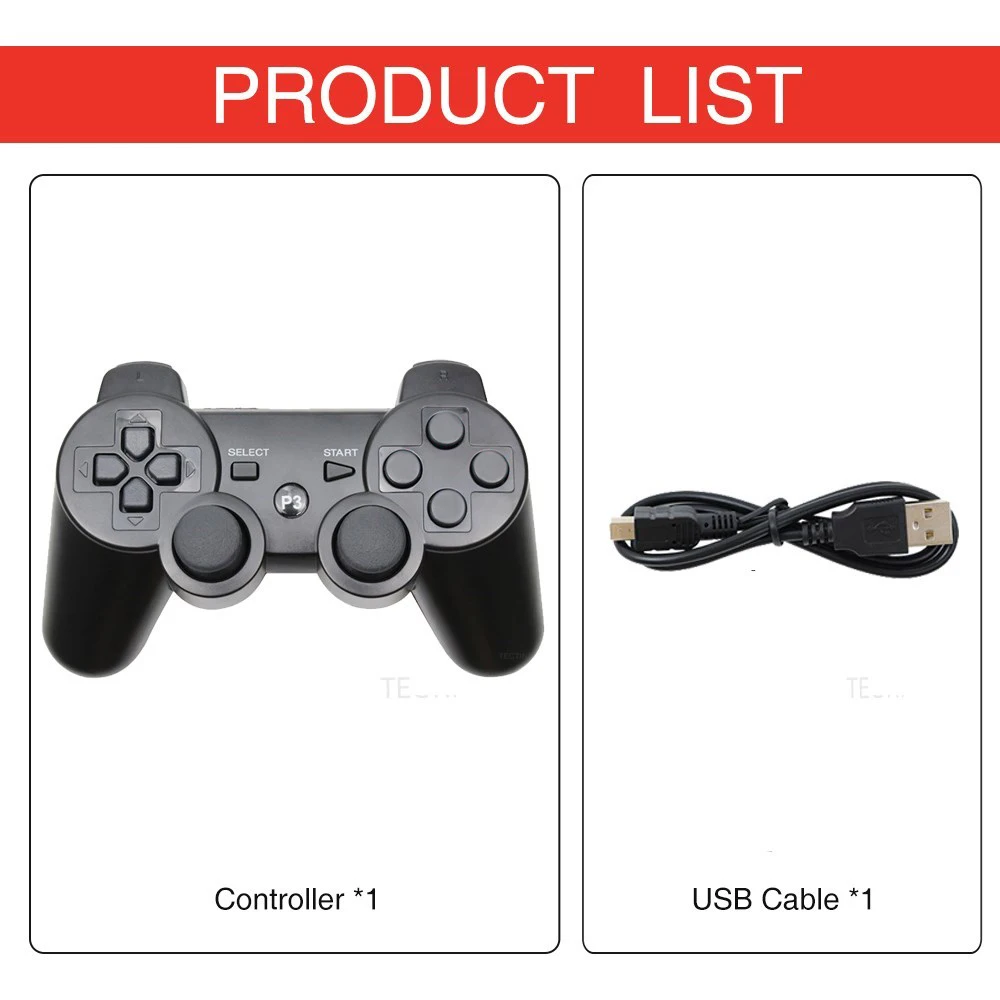 For SONY PS3 Controller Support Bluetooth Gamepad for PlayStation 3 Joystick Wireless Console for Sony SIXAXIS Controle