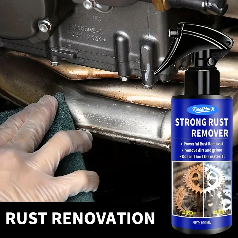 Multifunctional Car Rust Remover Used for Removing Rust Providing Surface Protection on Car Brake Pads Iron Metal Surface 1/3PCS