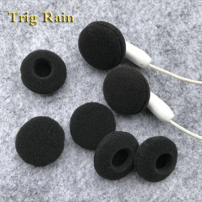 20pcs Ear Pads For Headphones Foam 18mm Sponge Bluetooth Earphones Replacement Earphone Earpads Covers MP3 MP4 Moblie Phone