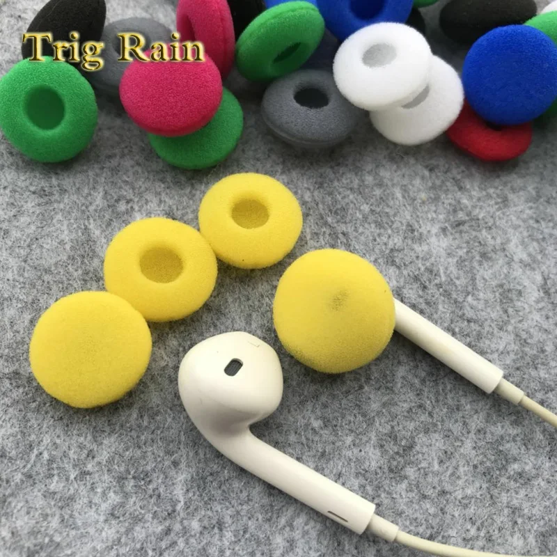 20pcs Ear Pads For Headphones Foam 18mm Sponge Bluetooth Earphones Replacement Earphone Earpads Covers MP3 MP4 Moblie Phone