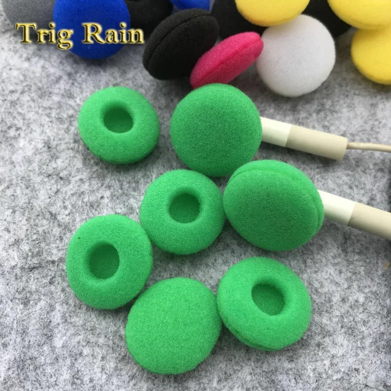 20pcs Ear Pads For Headphones Foam 18mm Sponge Bluetooth Earphones Replacement Earphone Earpads Covers MP3 MP4 Moblie Phone
