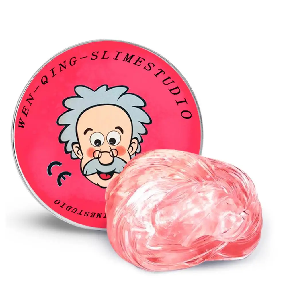 Reusable Putty Liquid Crystal Bouncy Slime Toy Set Kid Safe Mud Stress Relief Color Clay Shape Handmade DIY Handgum Playdough