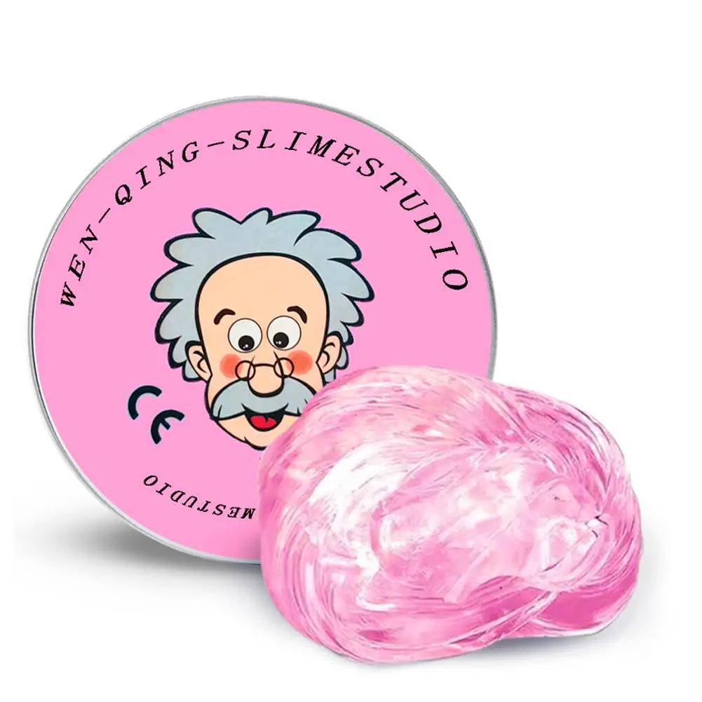 Reusable Putty Liquid Crystal Bouncy Slime Toy Set Kid Safe Mud Stress Relief Color Clay Shape Handmade DIY Handgum Playdough