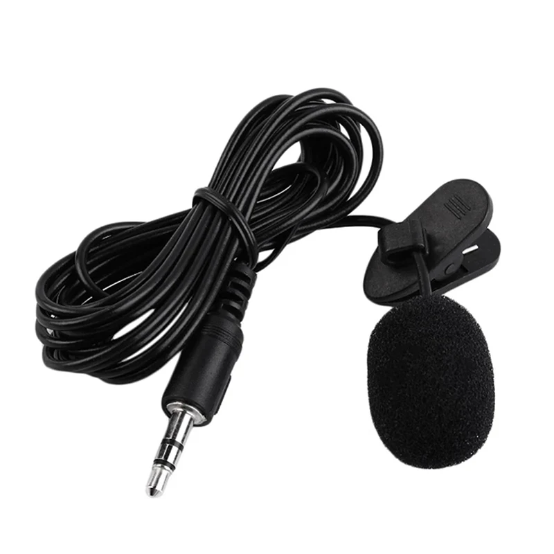 1.5m Portable USB Mini Lavalier Microphone USB/3.5mm/Type-C Metal Clip Lapel Mic Condenser Microphone For PC Laptop Mobile Phone