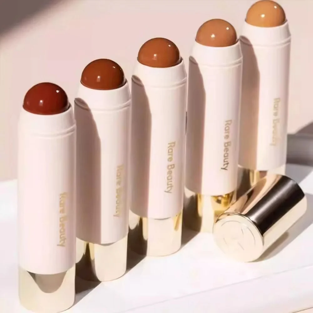 Rare Beauty 3D Face Contour Bronze Shade Bar Smooth Lasting Natural Nose Shadow Waterproof Face Highlight Brighten Makeup