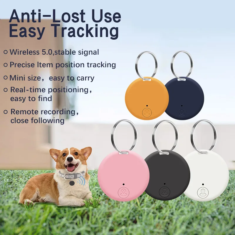 Lenovo Mini GPS Tracker Anti-Lost GPS Bluetooth 5.0 Device Pet Kids Bag Wallet Tracking For iPhone Xiaomi Smart Finder Locator