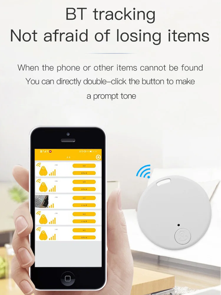 Lenovo Mini GPS Tracker Anti-Lost GPS Bluetooth 5.0 Device Pet Kids Bag Wallet Tracking For iPhone Xiaomi Smart Finder Locator