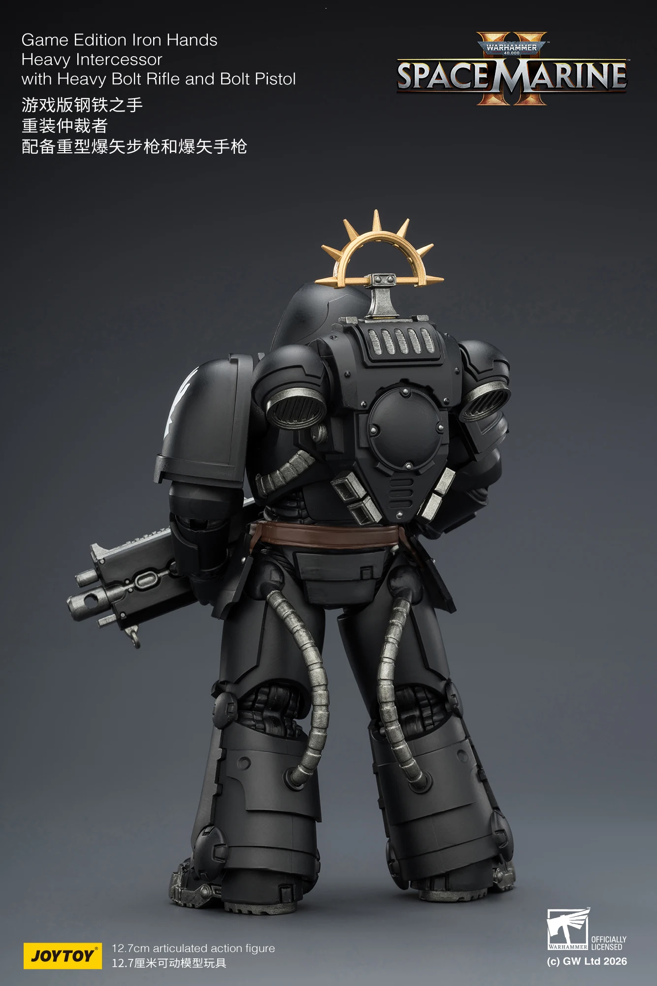 JOYTOY Warhammer 40,000 1/18 Action Figures Game Edition Ultramarines Heavy Intercessor Space Wolves Imperial Fists