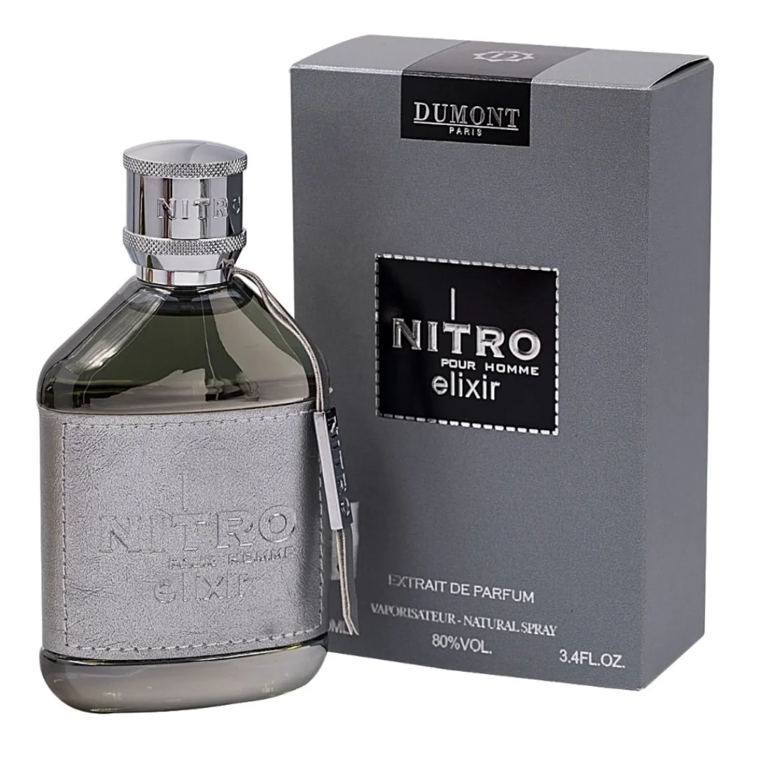 Nitro Dumont Collection Parfum Long Lasting Men's Fragrance Inspired by Middle Eastern Arabic Perfume Traditions Perfect Gift