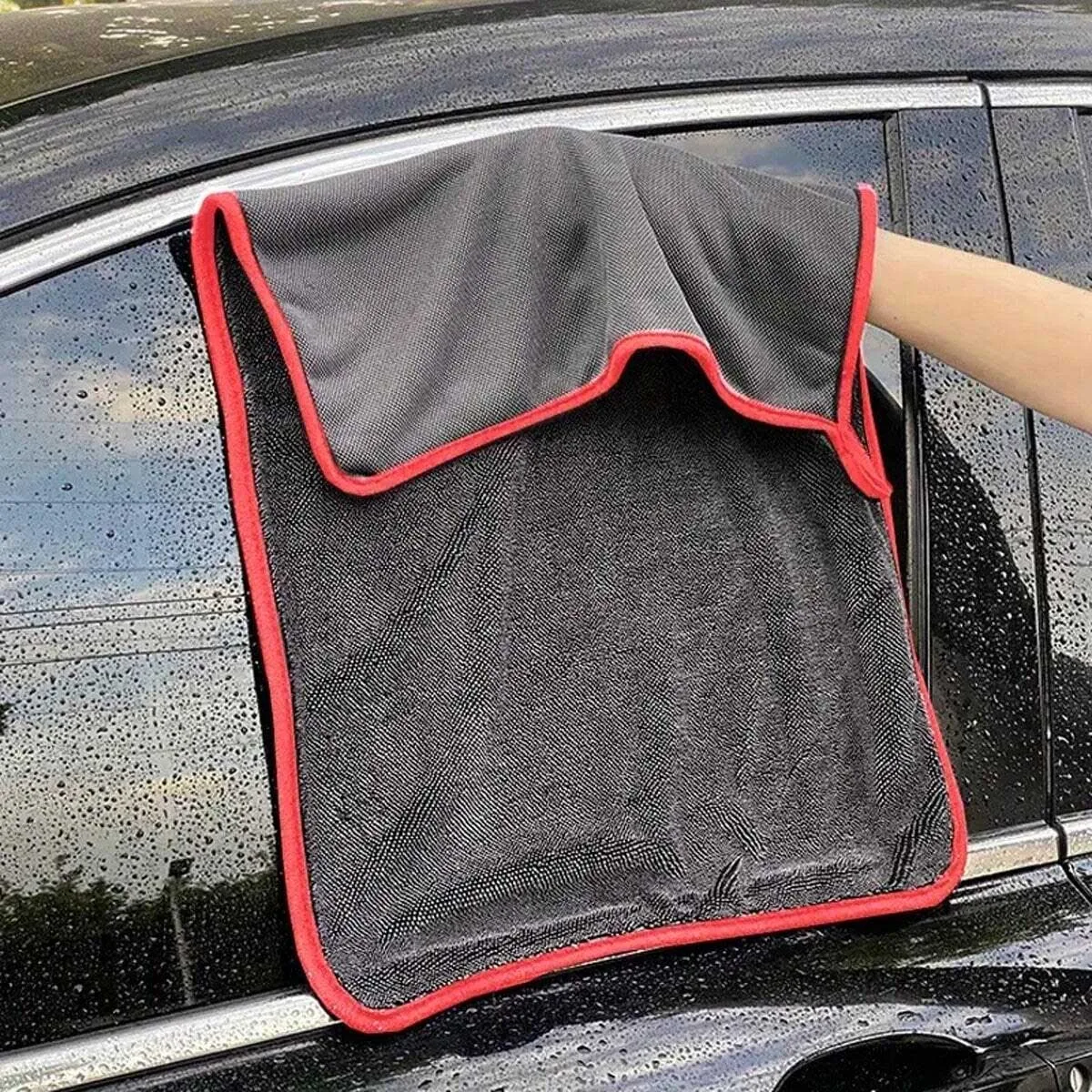 Super Absorbent Microfiber Car Towel, Compact Design, Strong Water Absorption, Suitable for Cars, Trucks and Ships.