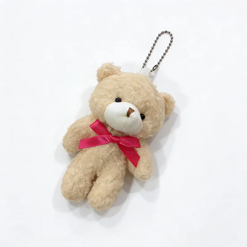 30/20/10pcs Mini Teddy Bears Tiny Soft Stuffed Teddy Bear Doll Plush Bears Bulk for Birthday Party Decor Favors Bag Keychain