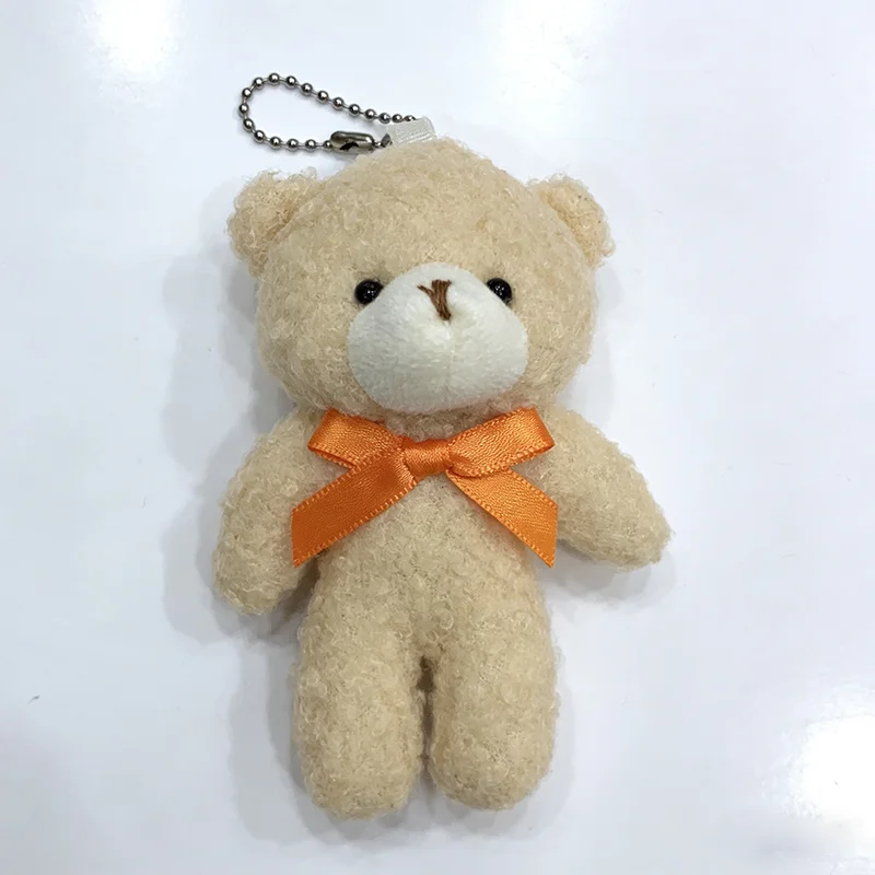 30/20/10pcs Mini Teddy Bears Tiny Soft Stuffed Teddy Bear Doll Plush Bears Bulk for Birthday Party Decor Favors Bag Keychain