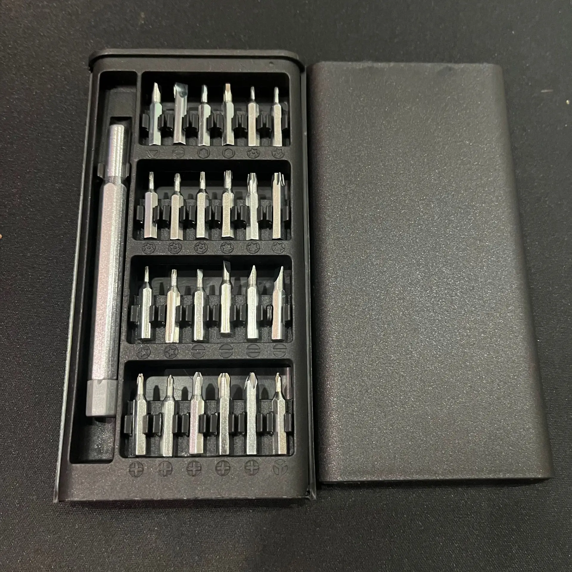 24 in 1 Digital Maintenance Precision Screwdriver Set with Portable Storage Box and Electronic Device Disassembly Tool