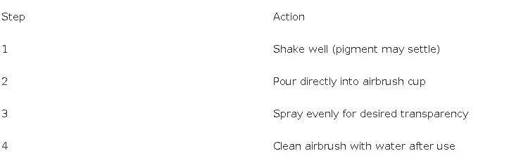 DSPIAE XSM Model Hobby DIY Airbrush Paint Set 50ML Metallic Water-Based Pigments Pre-Mixed for Assembly Spraying Model DIY