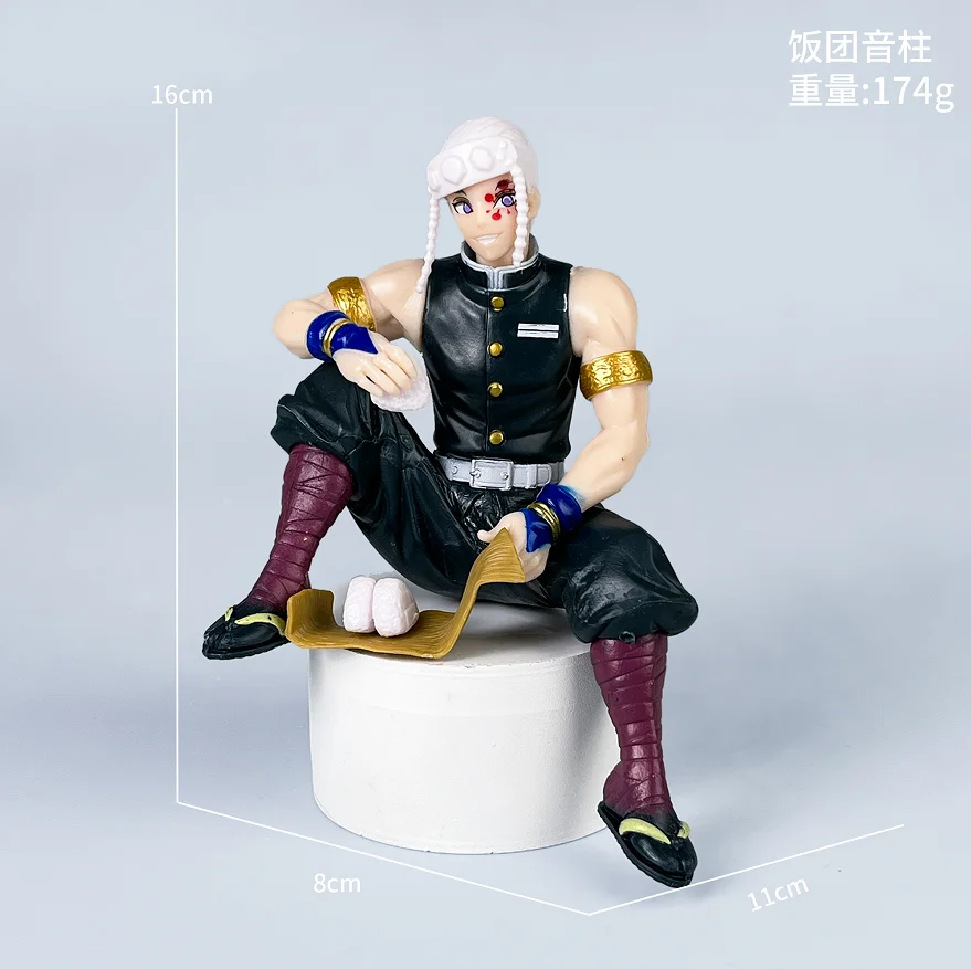 Anime Demon Slayer Action Figures Tanjirou Tomioka GiyuuZenitsu Kochou Nezuko Anime Figure Collect Kid Doll Toys for Children SS