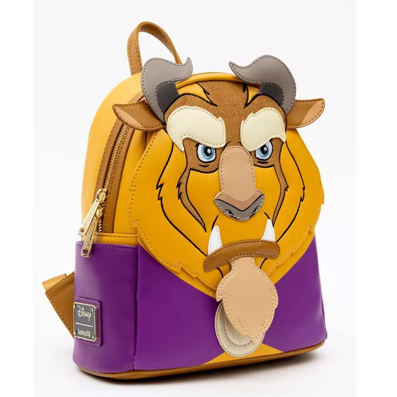 Beauty and The Beast Belle Stained Glass Portrait Mini Backpack