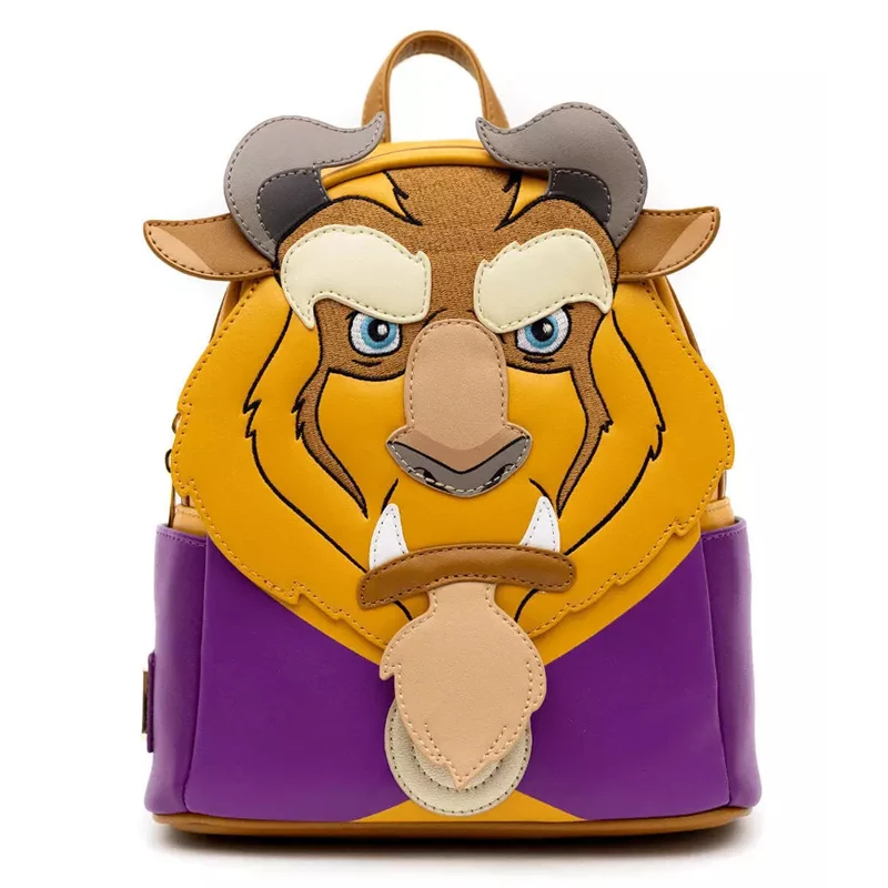 Beauty and The Beast Belle Stained Glass Portrait Mini Backpack
