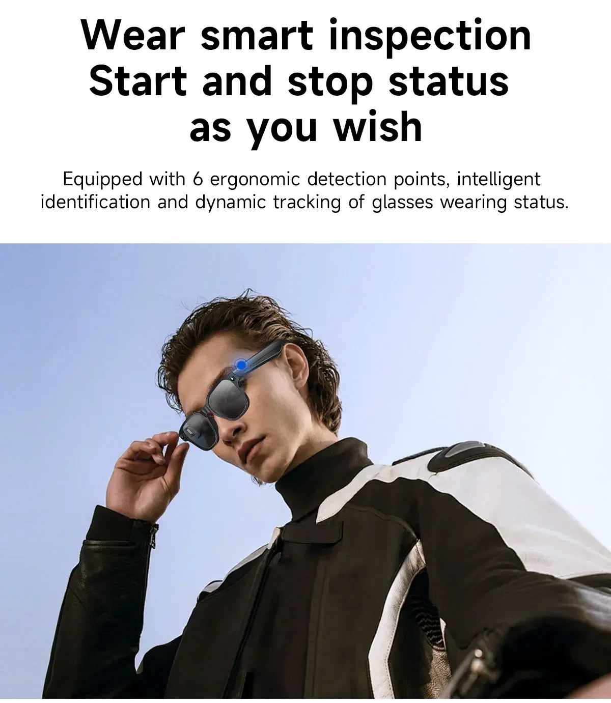 Lenovo AI Smart Glasses AI Translation 8MP HD Camera 4K Shooting Image Bluetooth Call Recording Music Smart Sunglasses 2026 New