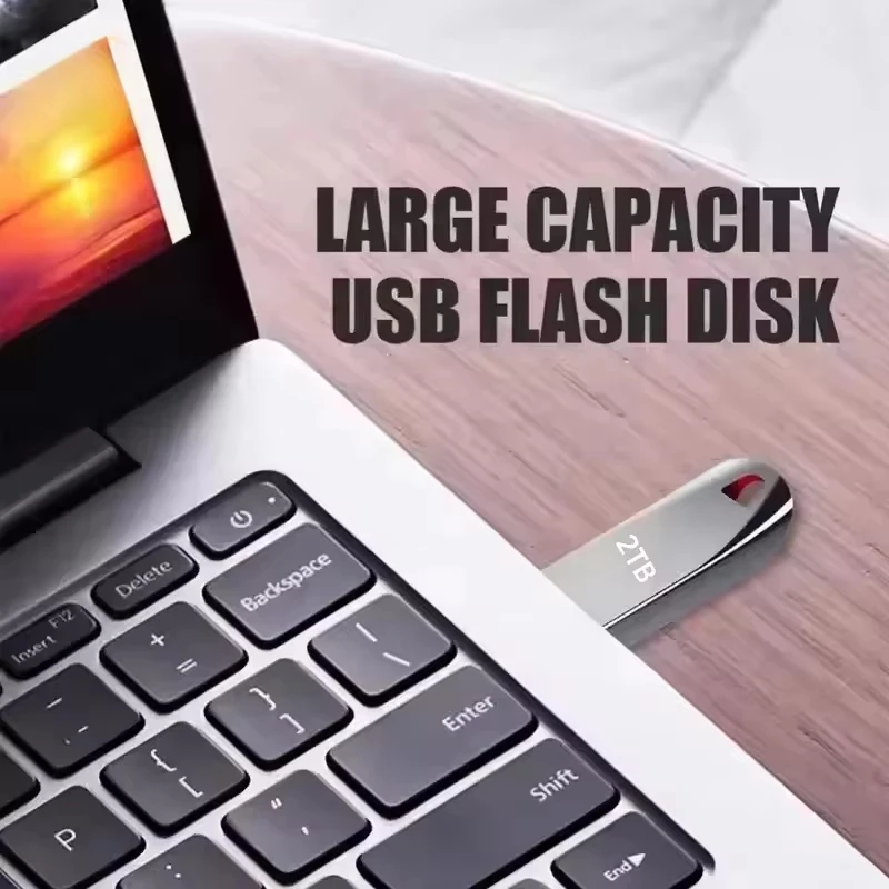 2TB USB3.2 Flash Drive High Speed Type-C U Disk Large Capacity  Waterproof  Portable Memoria  Usb Flash Disk ﻿2TB 1TB 512GB New