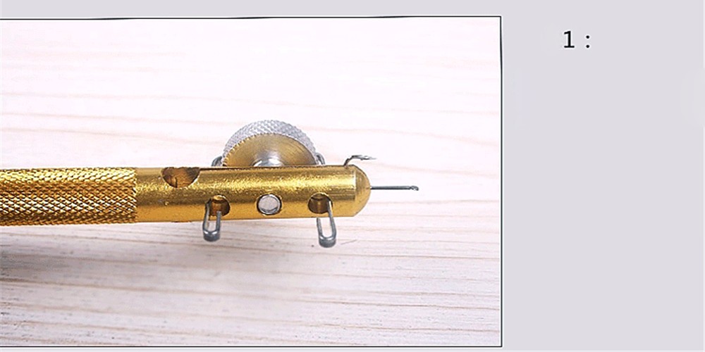 Full Metal Fishing Hook Knotting Tool & Tie Hook Loop Making Device & Hooks Decoupling remover Carp Fishing Accessory