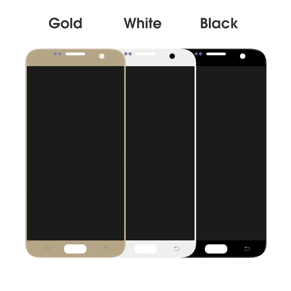 S7 Display For SAMSUNG GALAXY S7 G930F G930A LCD Display Touch Screen Digitizer Assembly Replacement Parts