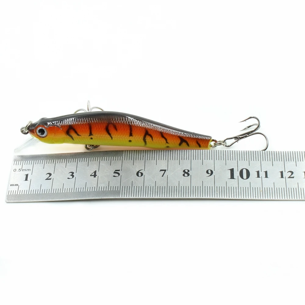 1pcs sinking Minnow Fishing Lure Wobblers Hard Artificial Bait 3D Eyes 8cm 8.5g High Quality Crankbait Plastic Baits Fish Pesca