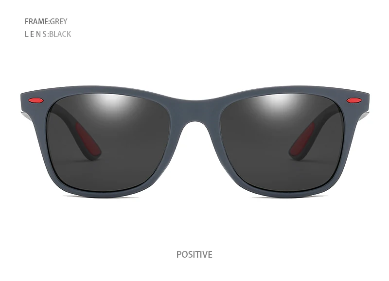 Hot Sale Polarized Sunglasses Men Women Classic Square Plastic Driving Sun Glasses Male Fashion Black Travelling Shades UV400