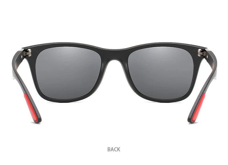Hot Sale Polarized Sunglasses Men Women Classic Square Plastic Driving Sun Glasses Male Fashion Black Travelling Shades UV400