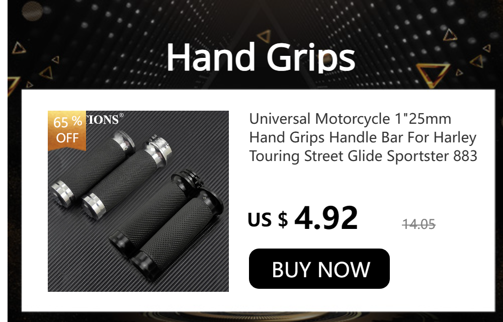 Motorcycle 1"25mm Hand Grips Handle Bar For Harley Touring Road Street Glide Sportster 883 1200 72 XL Dyna VRSC Softail Custom