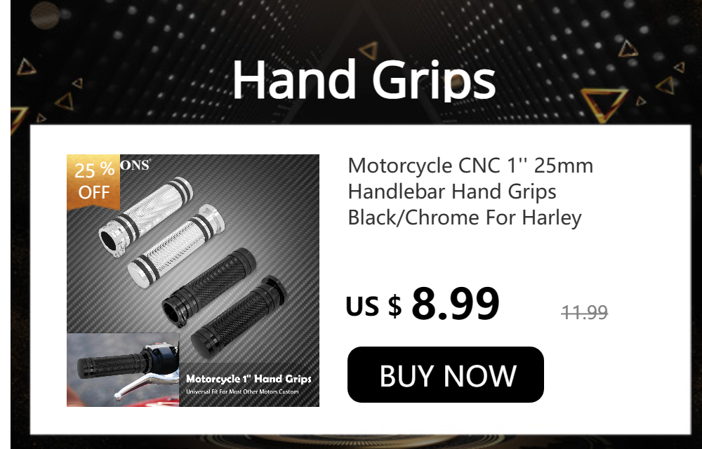 Motorcycle 1"25mm Hand Grips Handle Bar For Harley Touring Road Street Glide Sportster 883 1200 72 XL Dyna VRSC Softail Custom