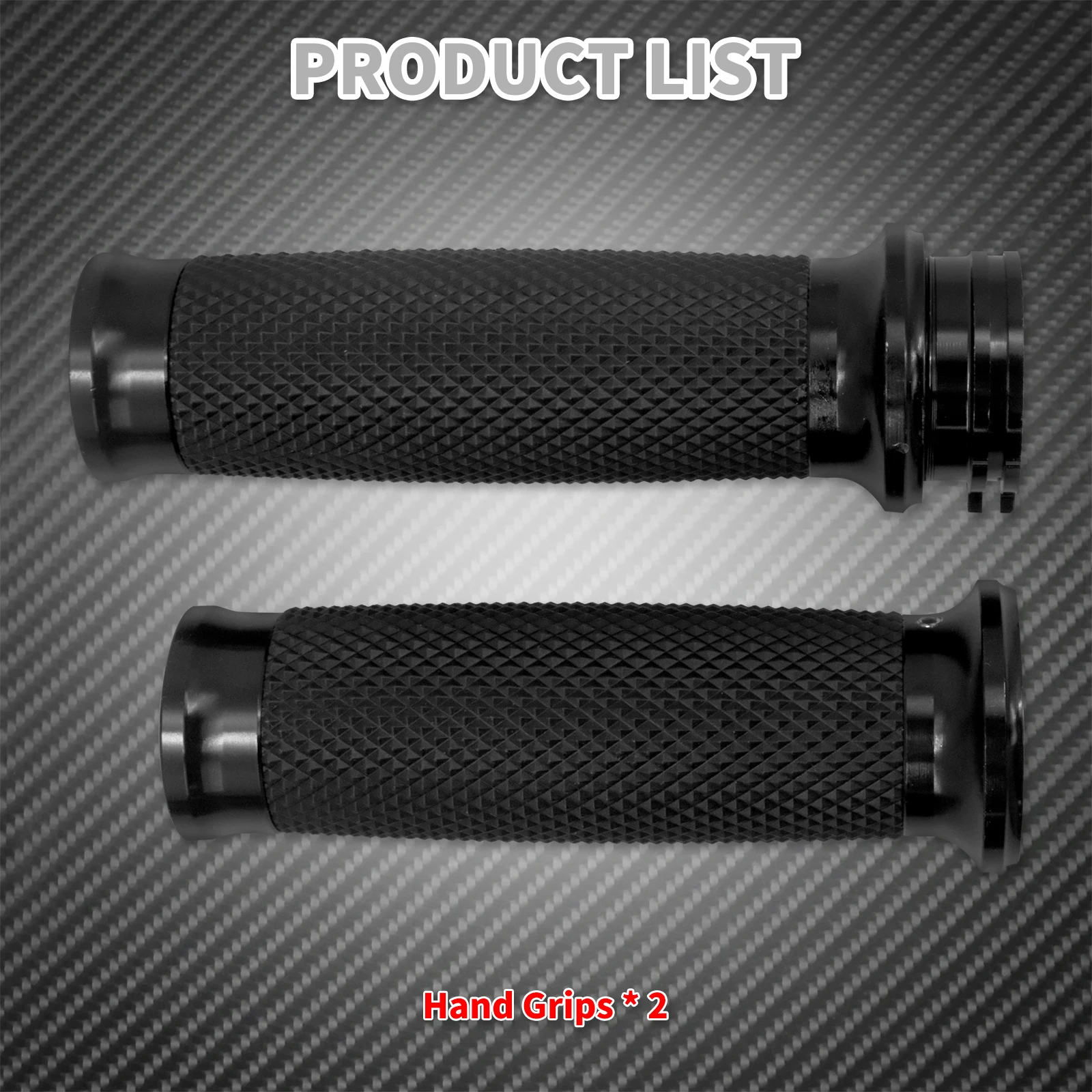 Motorcycle 1"25mm Hand Grips Handle Bar For Harley Touring Road Street Glide Sportster 883 1200 72 XL Dyna VRSC Softail Custom
