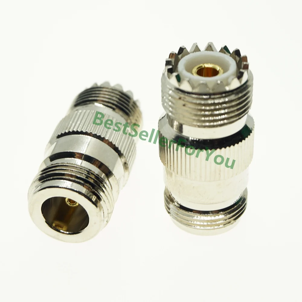 UHF SO239 PL259 TO UHF BNC N SMA SO239 PL259 male female flange mount angle RF Coaxial Coax Connector Adapter Brass Converter