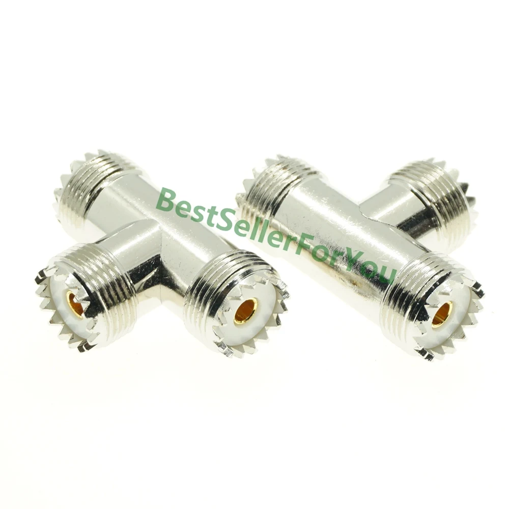 UHF SO239 PL259 TO UHF BNC N SMA SO239 PL259 male female flange mount angle RF Coaxial Coax Connector Adapter Brass Converter