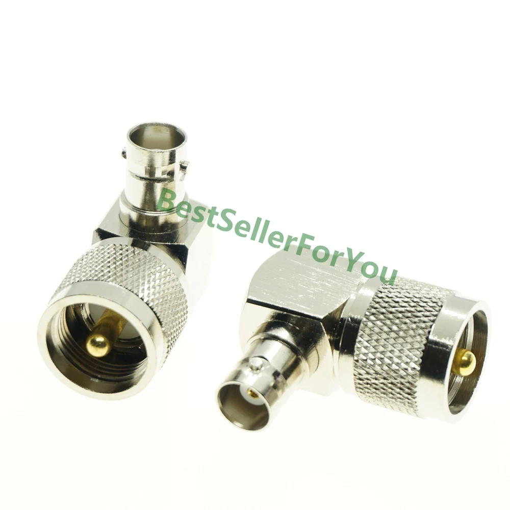 UHF SO239 PL259 TO UHF BNC N SMA SO239 PL259 male female flange mount angle RF Coaxial Coax Connector Adapter Brass Converter