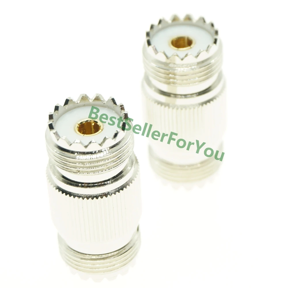 UHF SO239 PL259 TO UHF BNC N SMA SO239 PL259 male female flange mount angle RF Coaxial Coax Connector Adapter Brass Converter