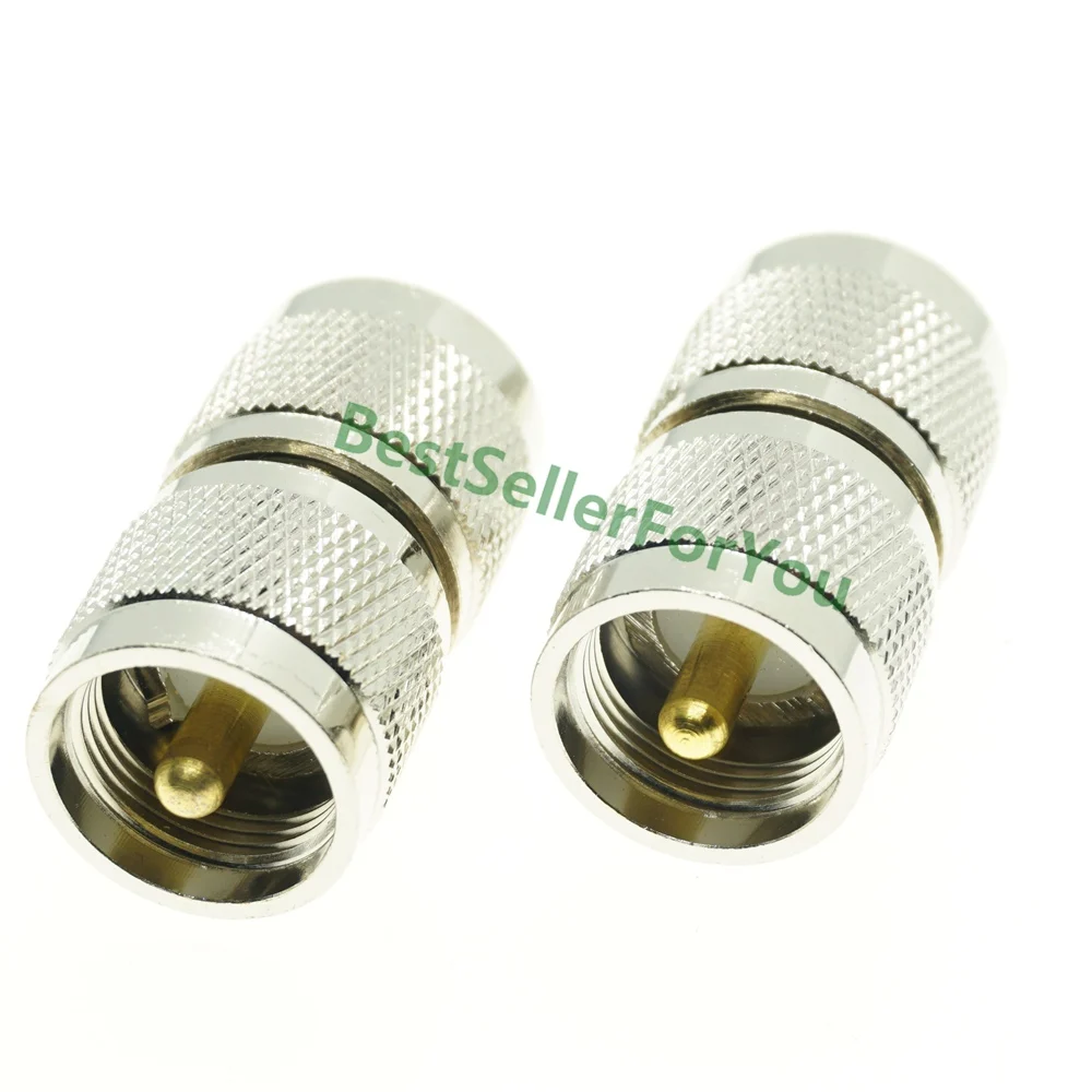 UHF SO239 PL259 TO UHF BNC N SMA SO239 PL259 male female flange mount angle RF Coaxial Coax Connector Adapter Brass Converter