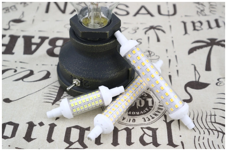R7S LED 78mm 118mm 135mm R7S Light Bulb 6W 9W 12W SMD 2835 Lampada LED Lamp 220V Corn Light Energy Saving Replace Halogen Light
