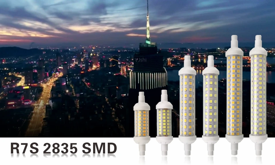 R7S LED 78mm 118mm 135mm R7S Light Bulb 6W 9W 12W SMD 2835 Lampada LED Lamp 220V Corn Light Energy Saving Replace Halogen Light