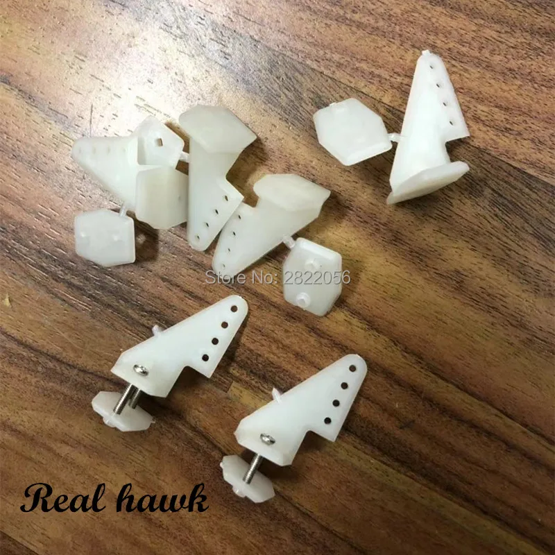20 Sets/lot With Screws Pin Horns 18x26 4hole L18xW13xH26 RC Airplanes Parts Electric Planes For Aeromodelling RC Parts