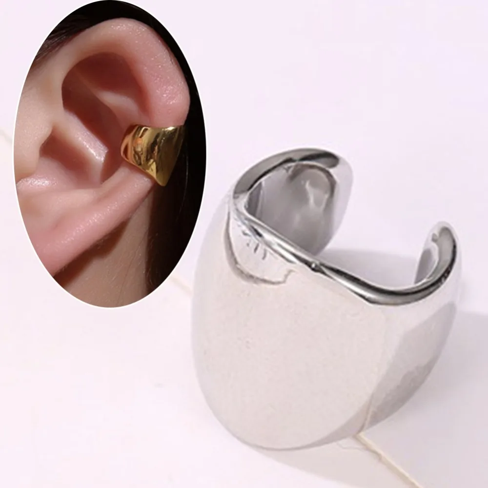 1PC Women's Punk Half Circle Ear Cuff Warp Clip Earrings for Women Jewelry Chic Ear Bone clips Gift манжеты серьги