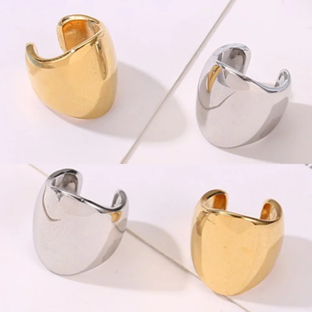 1PC Women's Punk Half Circle Ear Cuff Warp Clip Earrings for Women Jewelry Chic Ear Bone clips Gift манжеты серьги