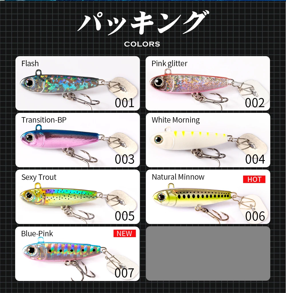 Hunthouse Violent Tail 2.0 Jigging Lure Spoon Sinking Bait Tackle Artificial 10g 18g 24g For Fishing Lure Pike Trout Tackle